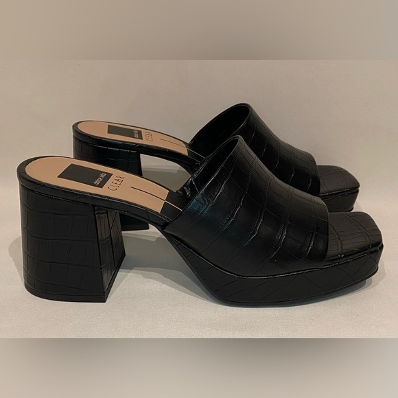 NEW Dolce Vita Women’s Marsha Platform Chunky Heel Slide Sandal Size 9 - Picture 4 of 11